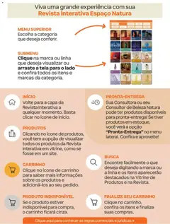 Catálogo Natura - Ciclo 08/2026 - Pré-Visualização do folheto da loja Natura, válido de 19.05.2026 | Página: 2 | Produtos: Revista, Tela, Carrinho