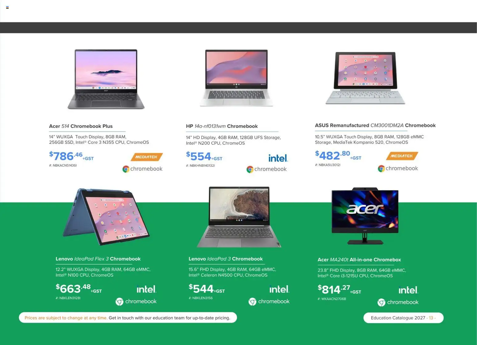 PB Tech catalogue from 15 Sept 2026 | Page: 13