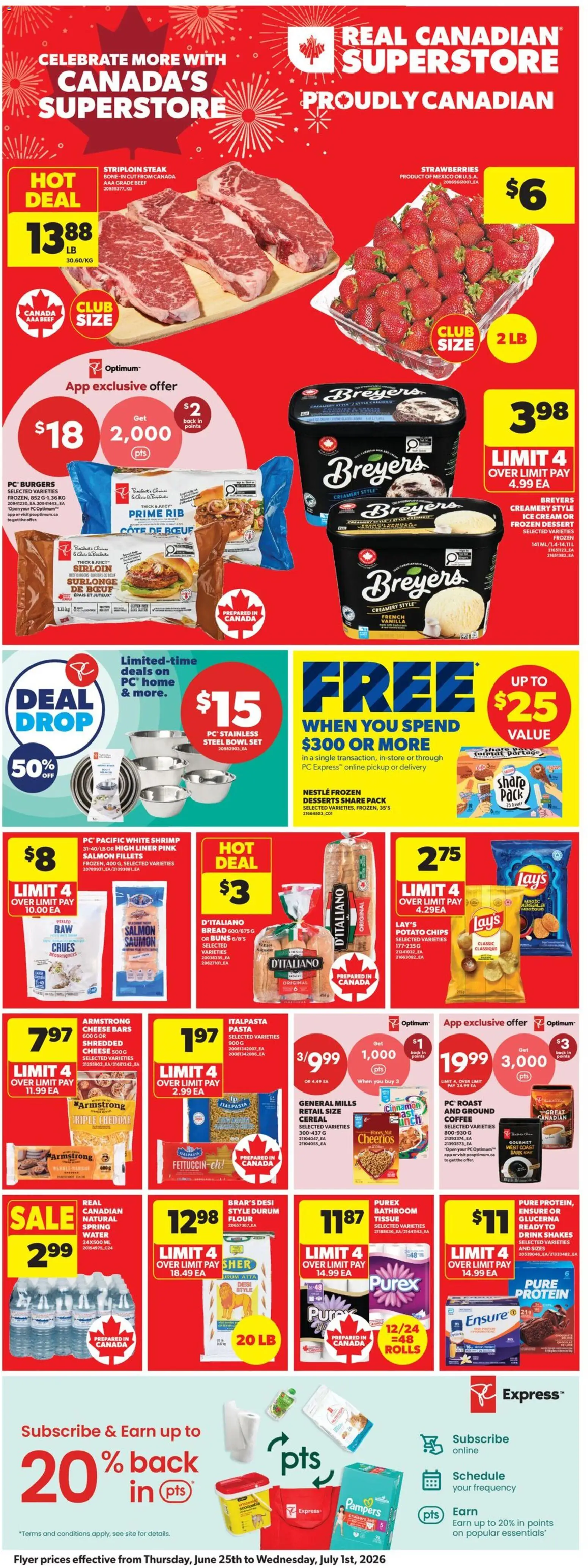 Real Canadian Superstore flyer valid from Jun 25, 2026 | Page: 4
