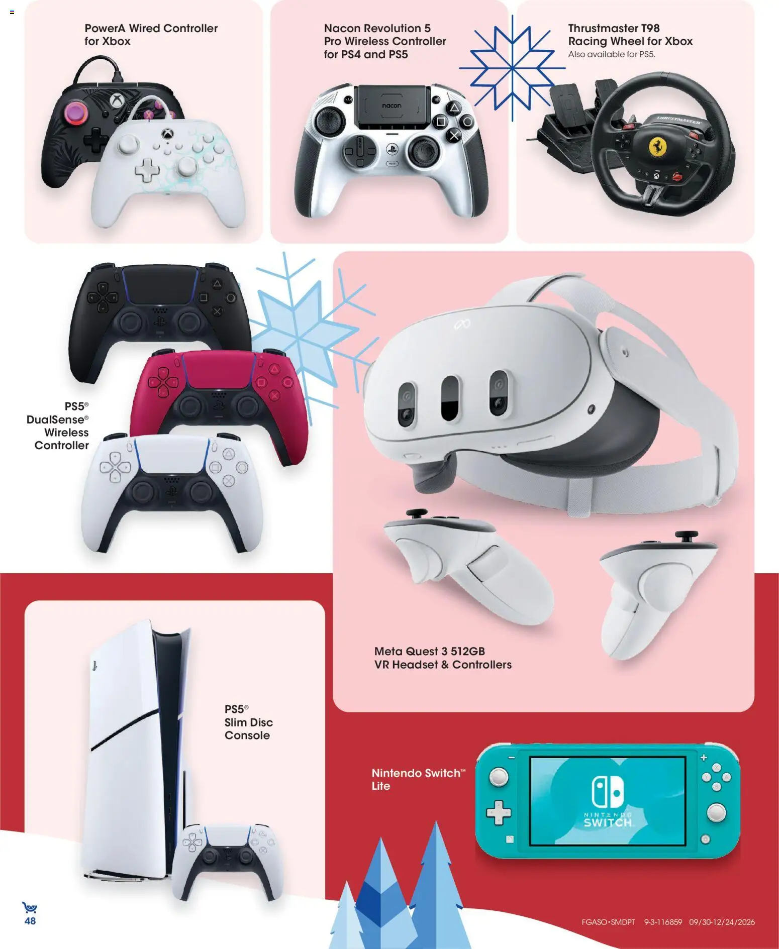 Fred Meyer Extra Ad - valid from 09/30/2026 | Page: 48 | Products: Switch, Xbox, Headset, Nintendo