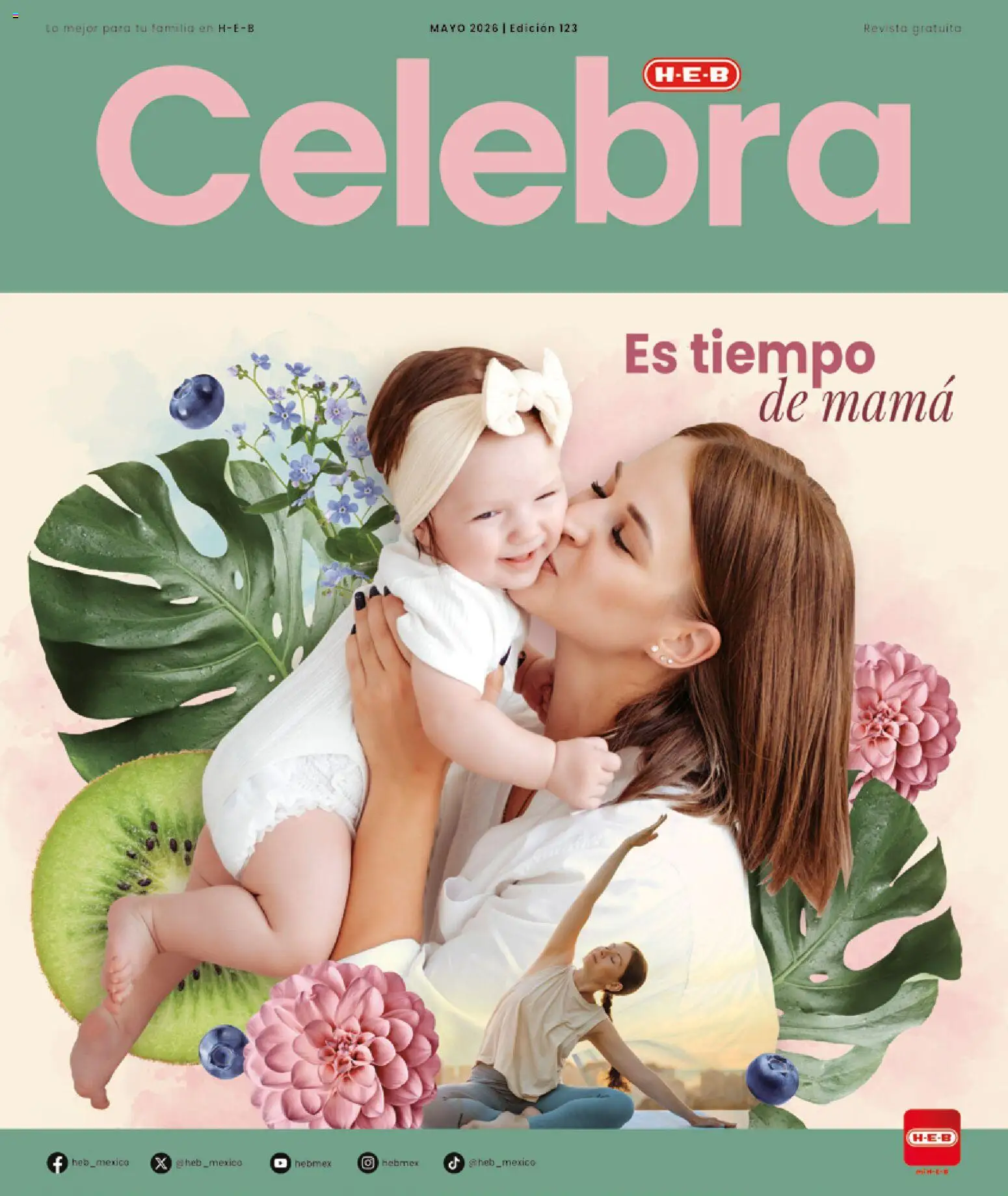 Nuevas ofertas de H-E-B válidas en toda la República Mexicana desde el 01.05.2026. ¡Encuentra las mejores ofertas en H-E-B folleto Celebra! | Página: 1