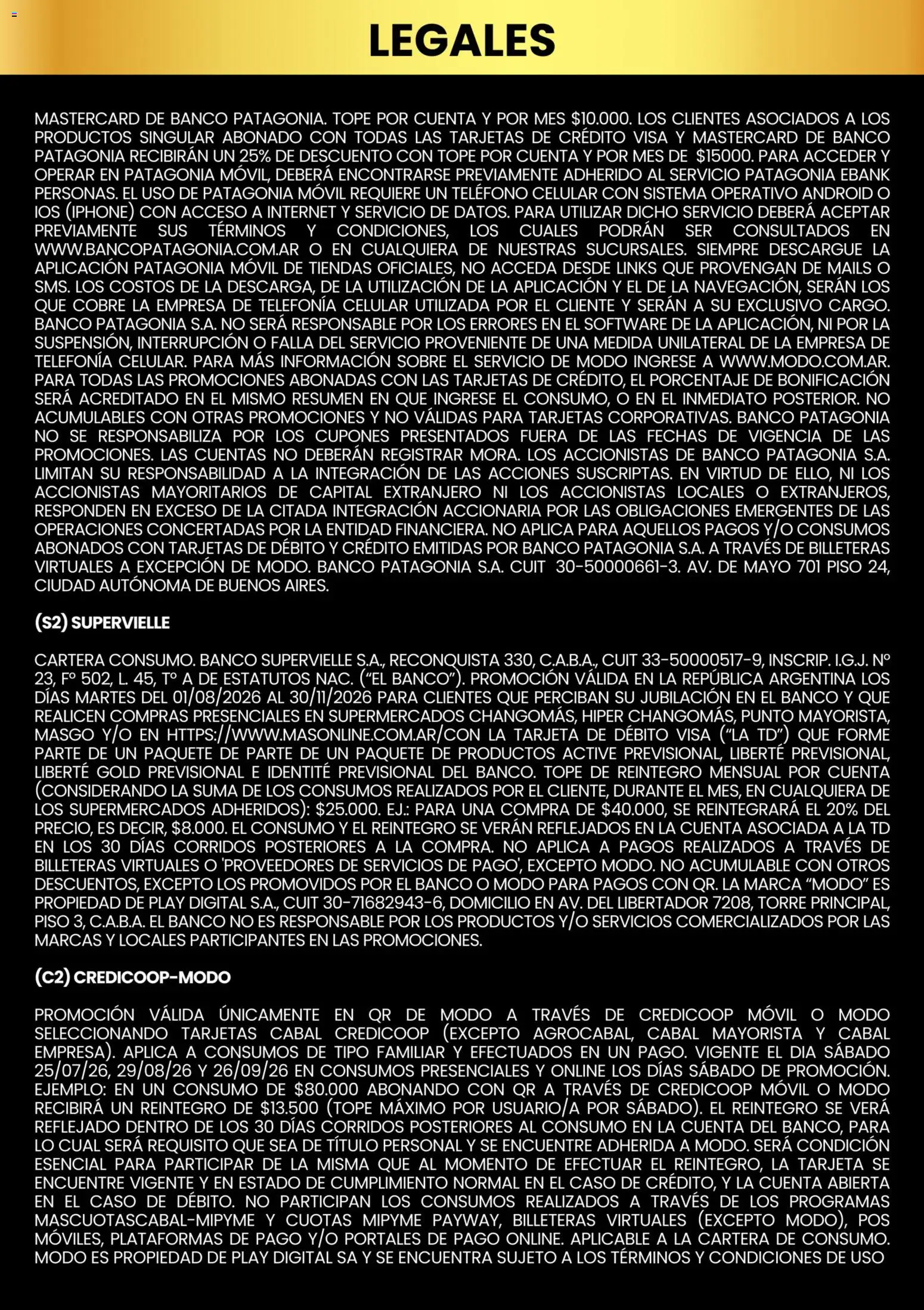 Changomas - Medios de pago │ válido desde el 01/09/2026 | Página: 8 | Productos: Movil, Teléfono, Cartera, Sobre