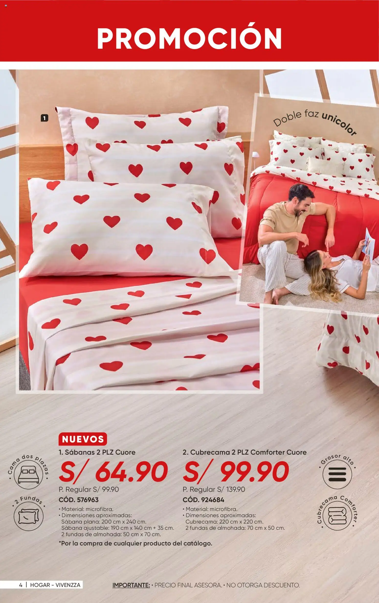Catálogo Azzorti válido desde 14/08/2026 | Página: 6 | Productos: Almohada
