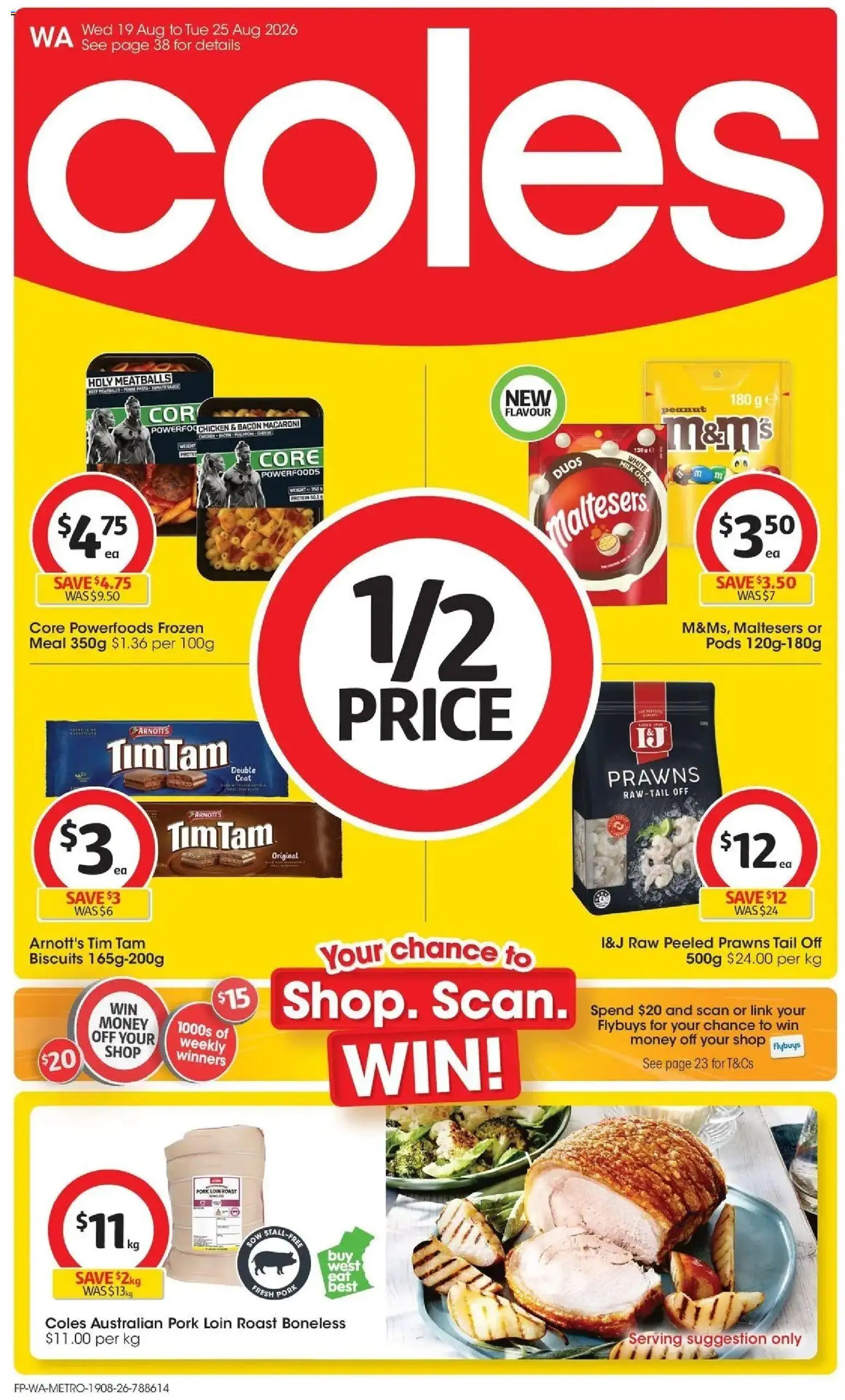 Coles catalogue - valid from 19/08/2026 | Page: 1