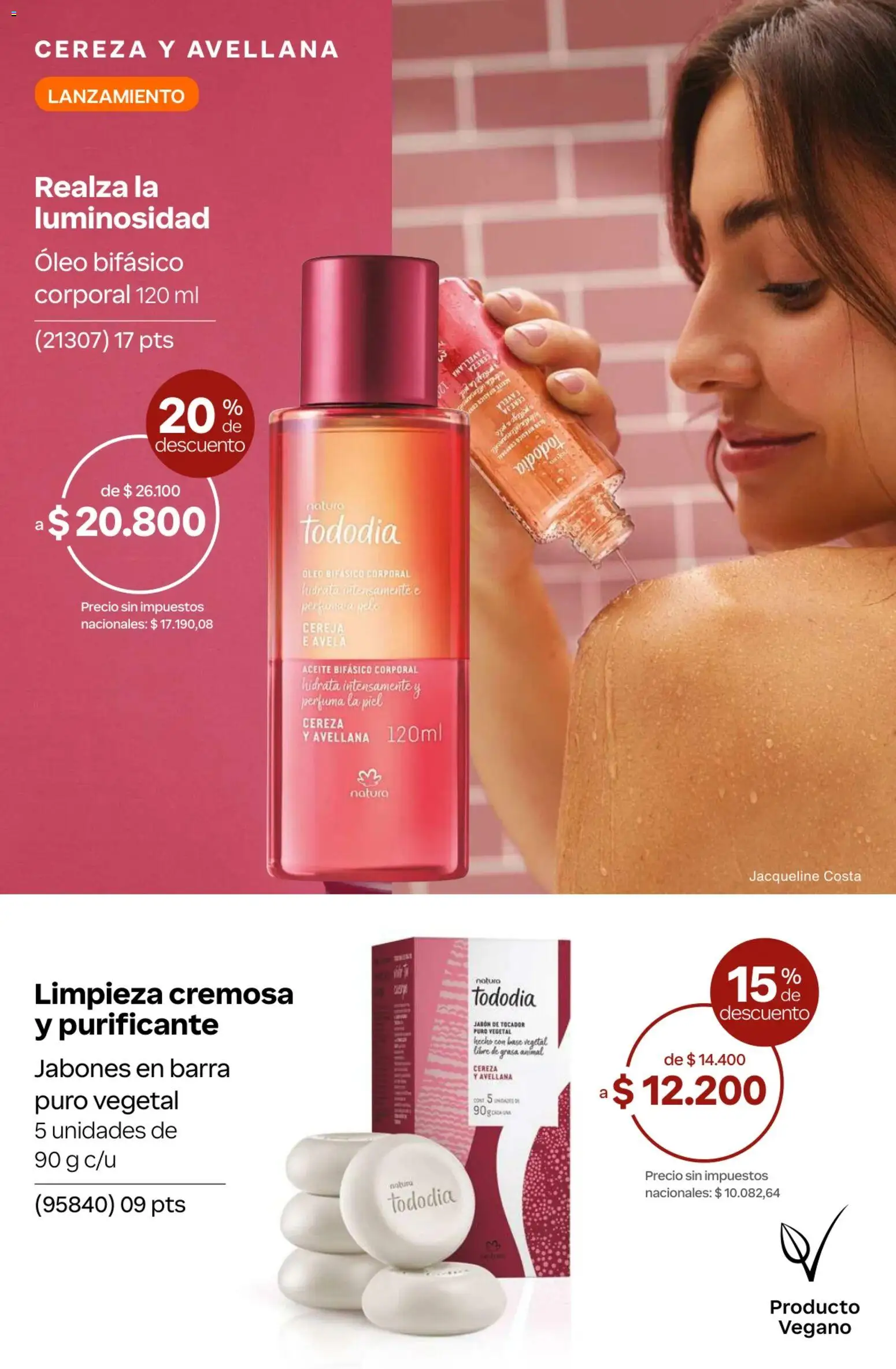 Catálogo Natura Ciclo 10 │ válido desde el 30/06/2026 | Página: 191 | Productos: Aceite, Jabón