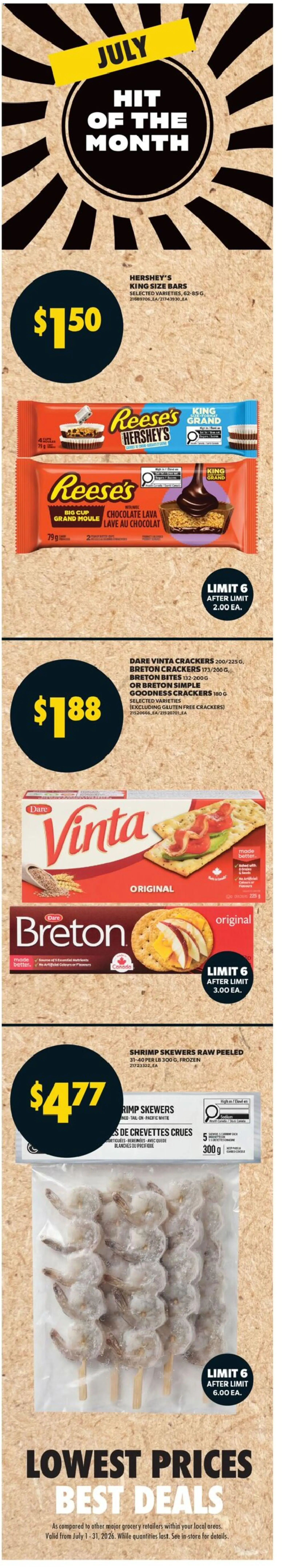 Real Canadian Superstore flyer valid from Jul 9, 2026 | Page: 8 | Products: Chocolate