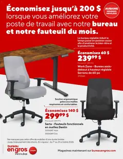 Preview of Staples circulaire - Entreprises from shop Staples valid from Oct 1, 2026