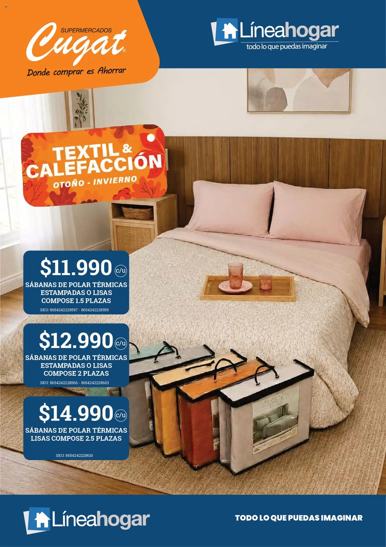 Catálogo Hogar Cugat │ válido desde el 28.06.2026 | Página: 1 | Productos: Sabanas