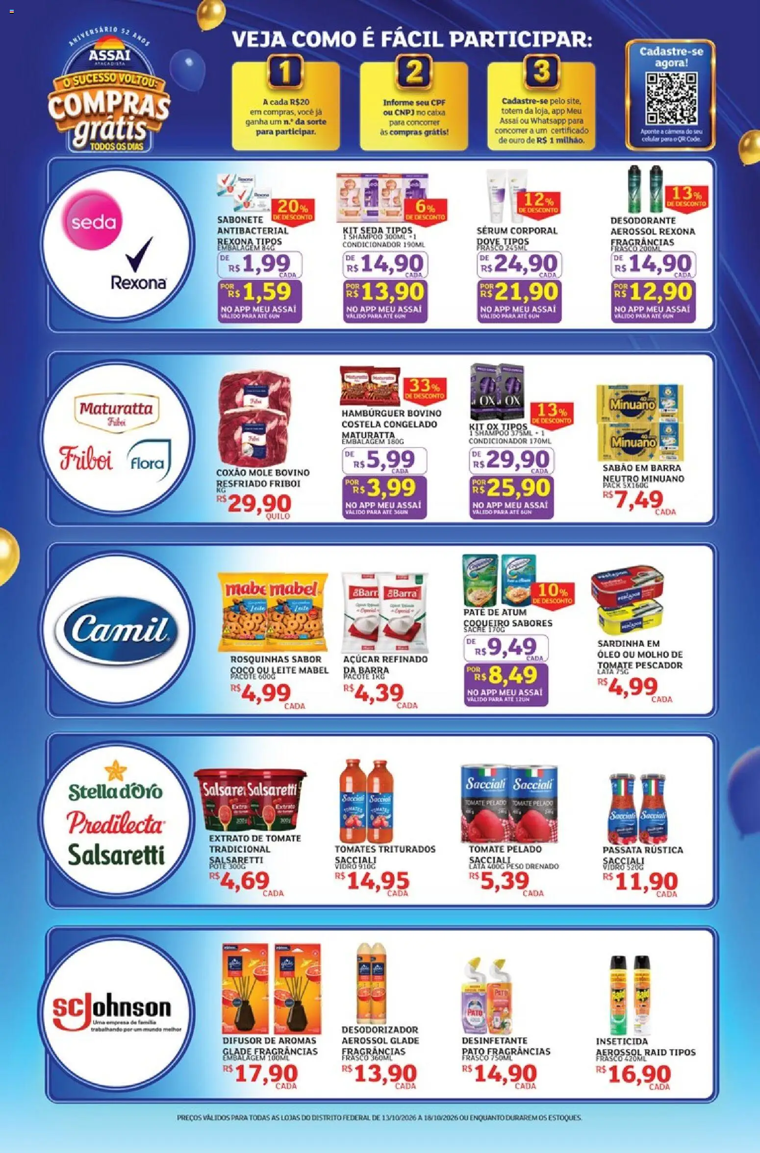 Assaí Atacadista Folheto - válido de 13/10/2026 | Página: 3