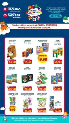 Nagumo ofertas Mundo Encatando - Pré-Visualização do folheto da loja Nagumo, válido de 30/09/2026