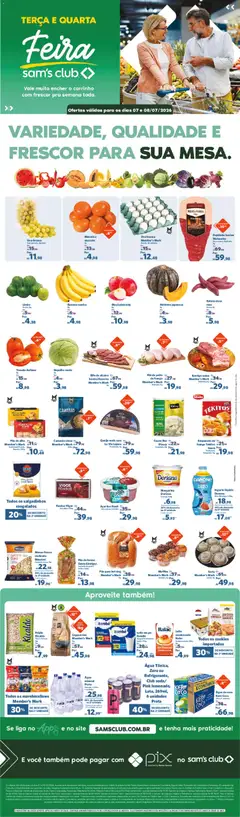 Sam's Club - Ofertas da semana - Pré-Visualização do folheto da loja Sam's Club, válido de 07/07/2026