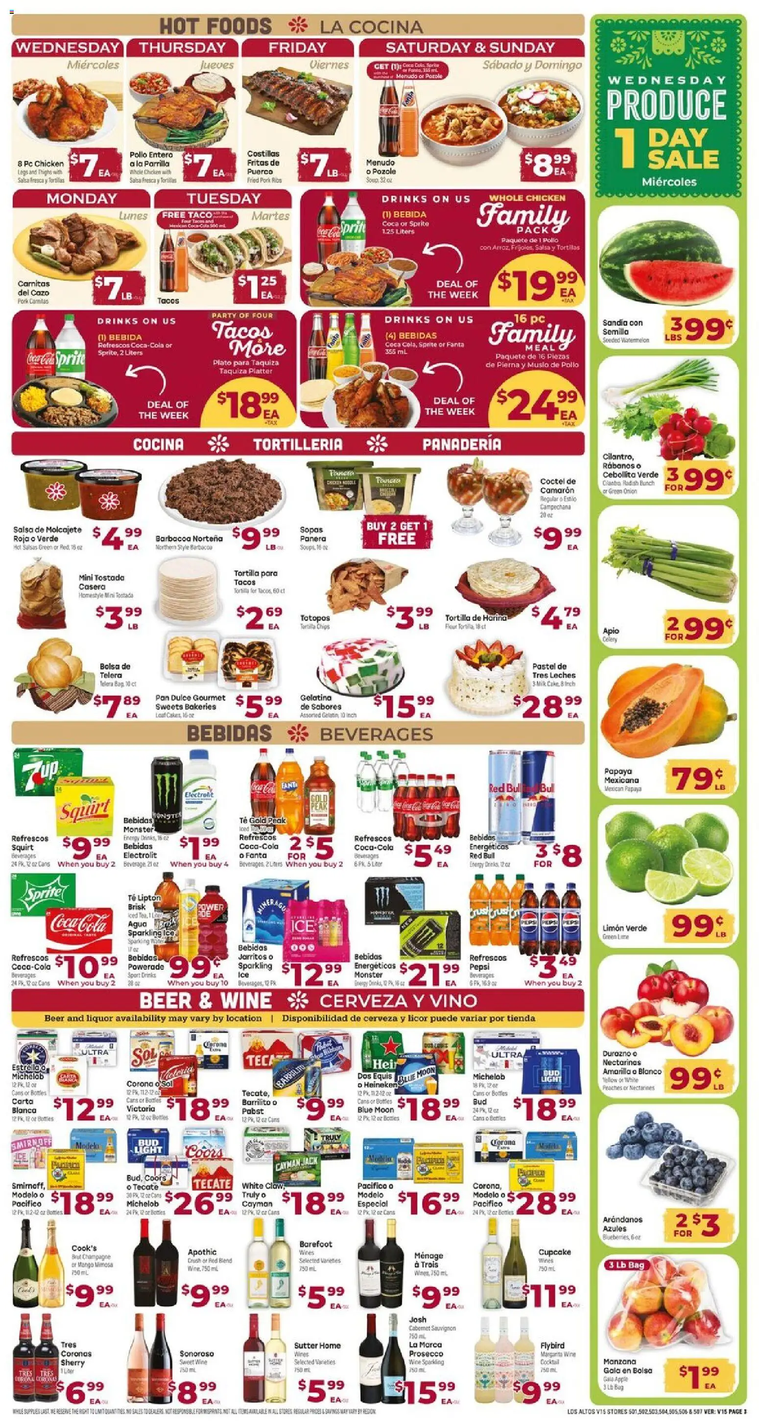 Cardenas Weekly Ad - AZ - valid from 10.06.2026 | Page: 3 | Products: Chips, Cupcake, Pc, Bag