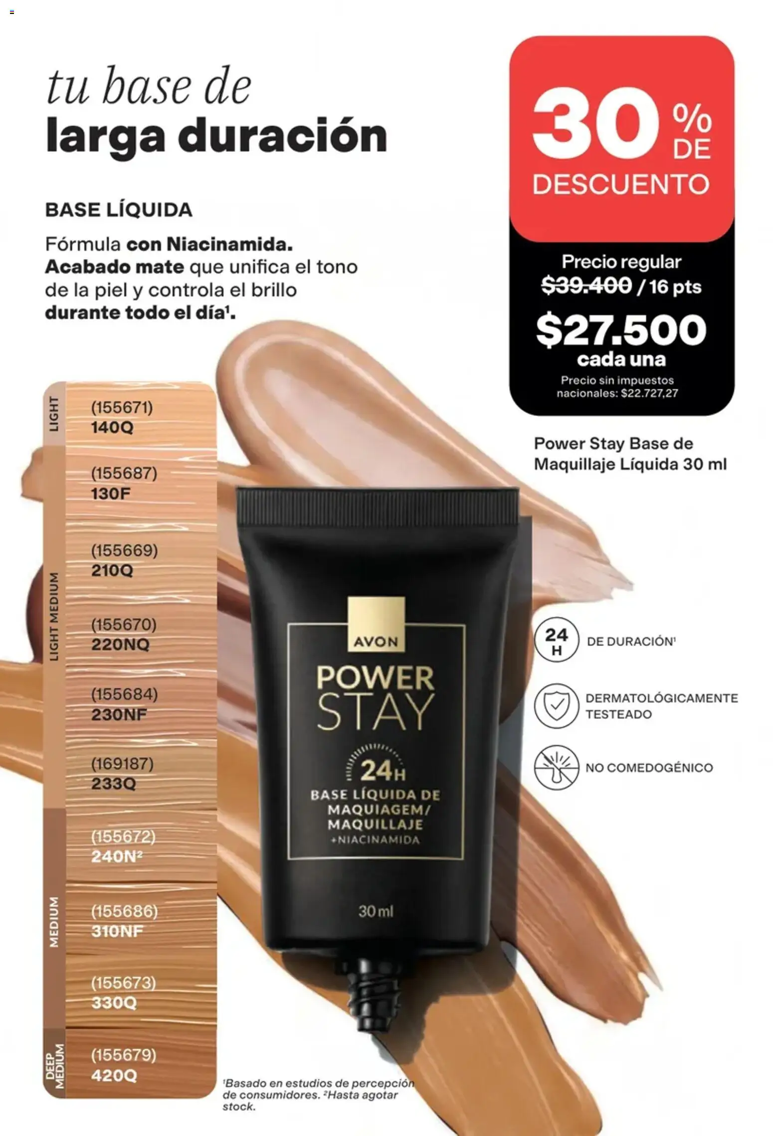 Catálogo AVON Campaña 16 │ válido desde el 16/10/2026 | Página: 20