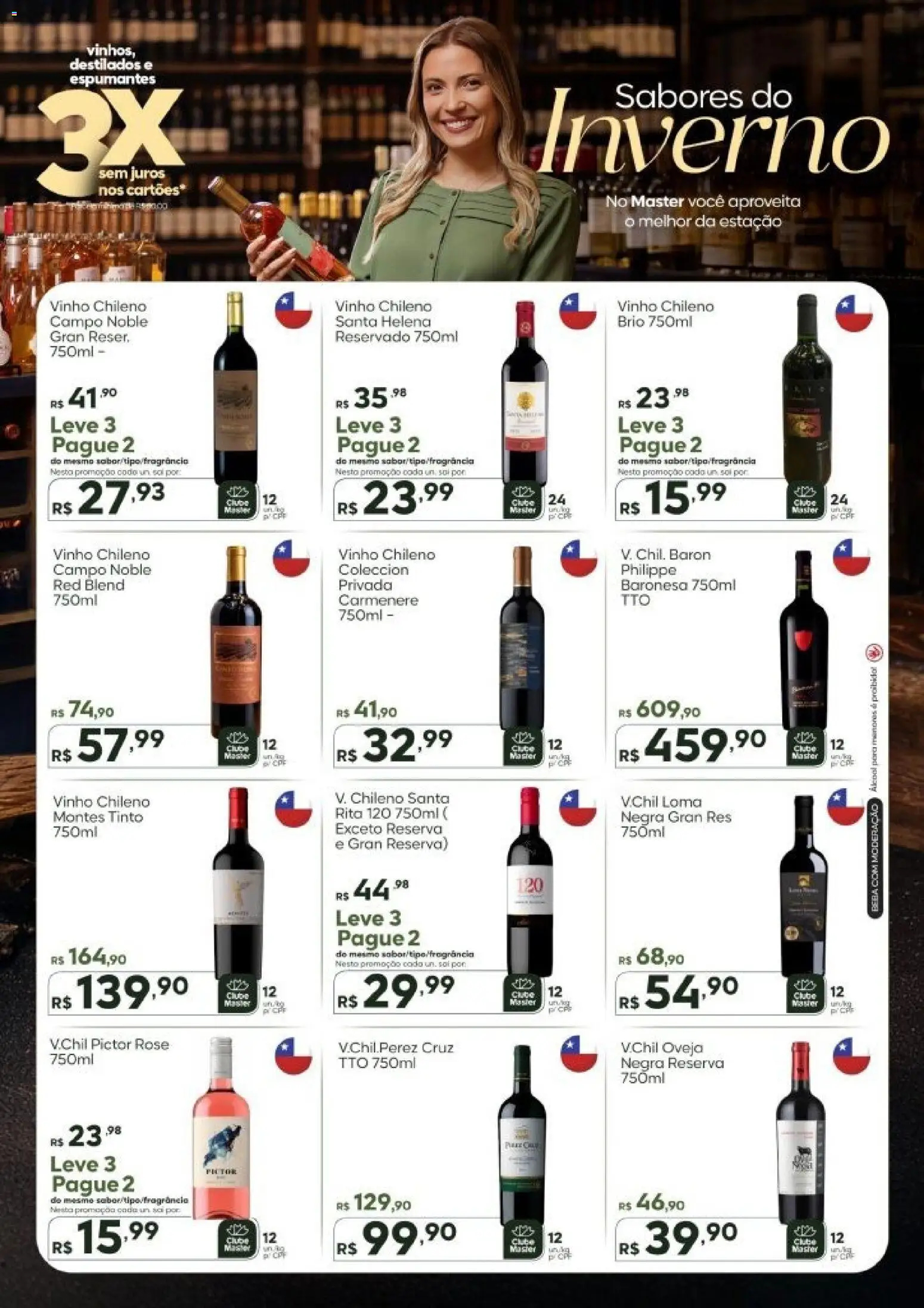 Master Folheto - válido de 16.06.2026 | Página: 3 | Produtos: Pera, Fragrância, Vinho, Sal