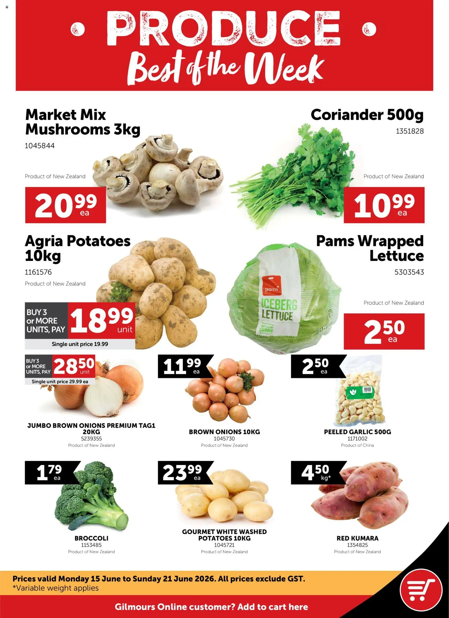 Gilmours catalogue from 15.06.2026 | Page: 1