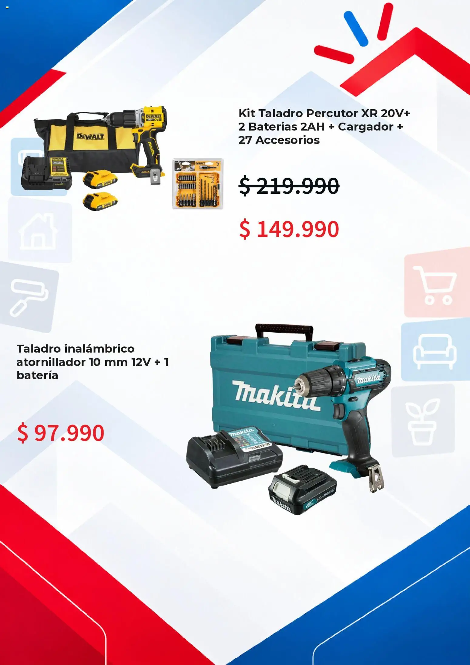 Black Friday Cyber Monday │ válido desde el 05.10.2026 | Página: 3 | Productos: Taladro, Cargador, Taladro inalámbrico, Batería