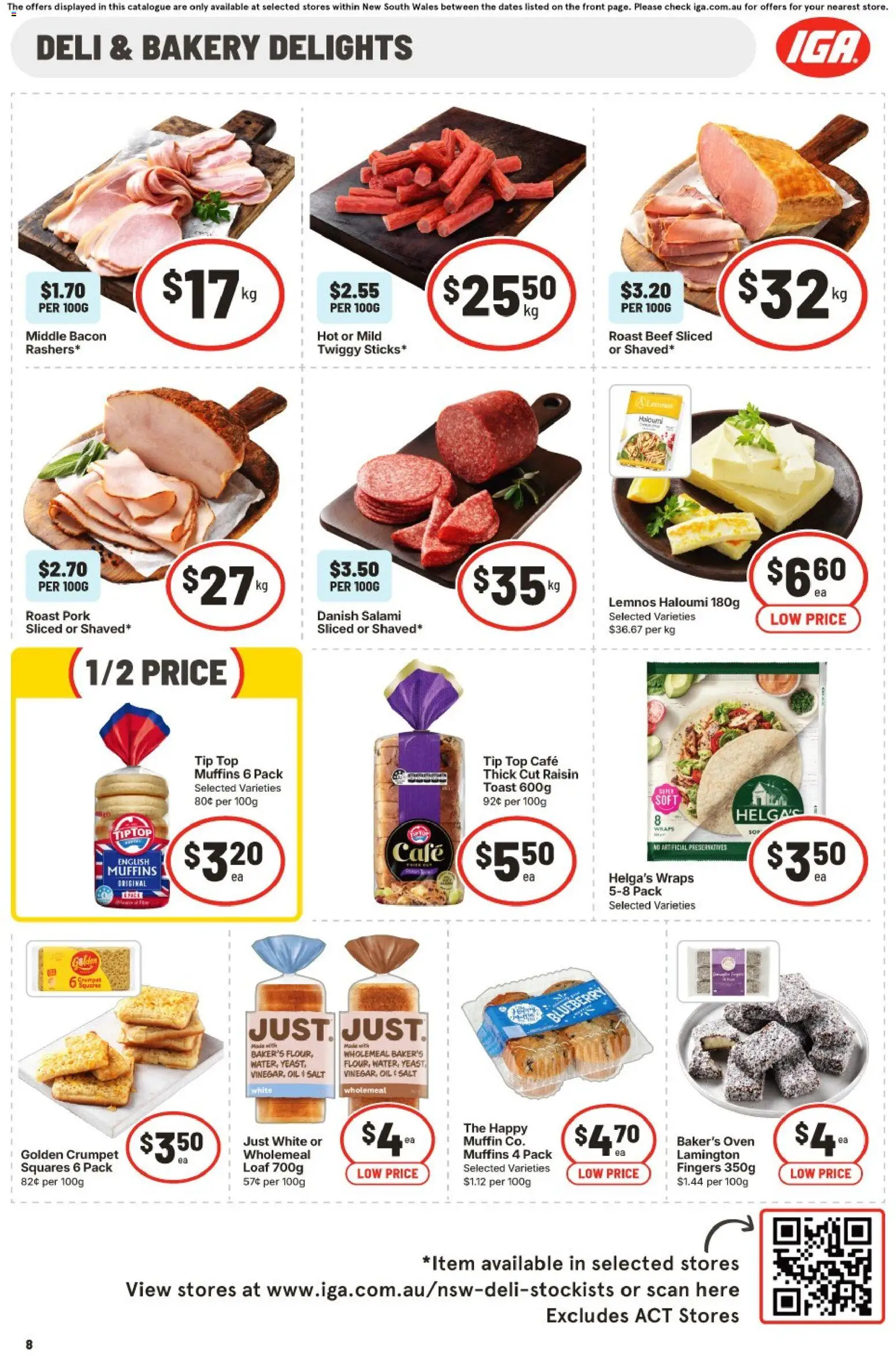 IGA catalogue - valid from 10.06.2026 | Page: 9 | Products: Oil, Salami, Pork, Beef