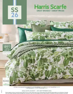 Preview of Harris Scarfe catalogue - valid from 20/08/2026