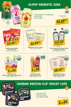 Preview of Sprouts weekly ads valid from 09/23/2026 | Page: 27 | Products: Yogurt, Coffee, Chocolate, Pineapple
