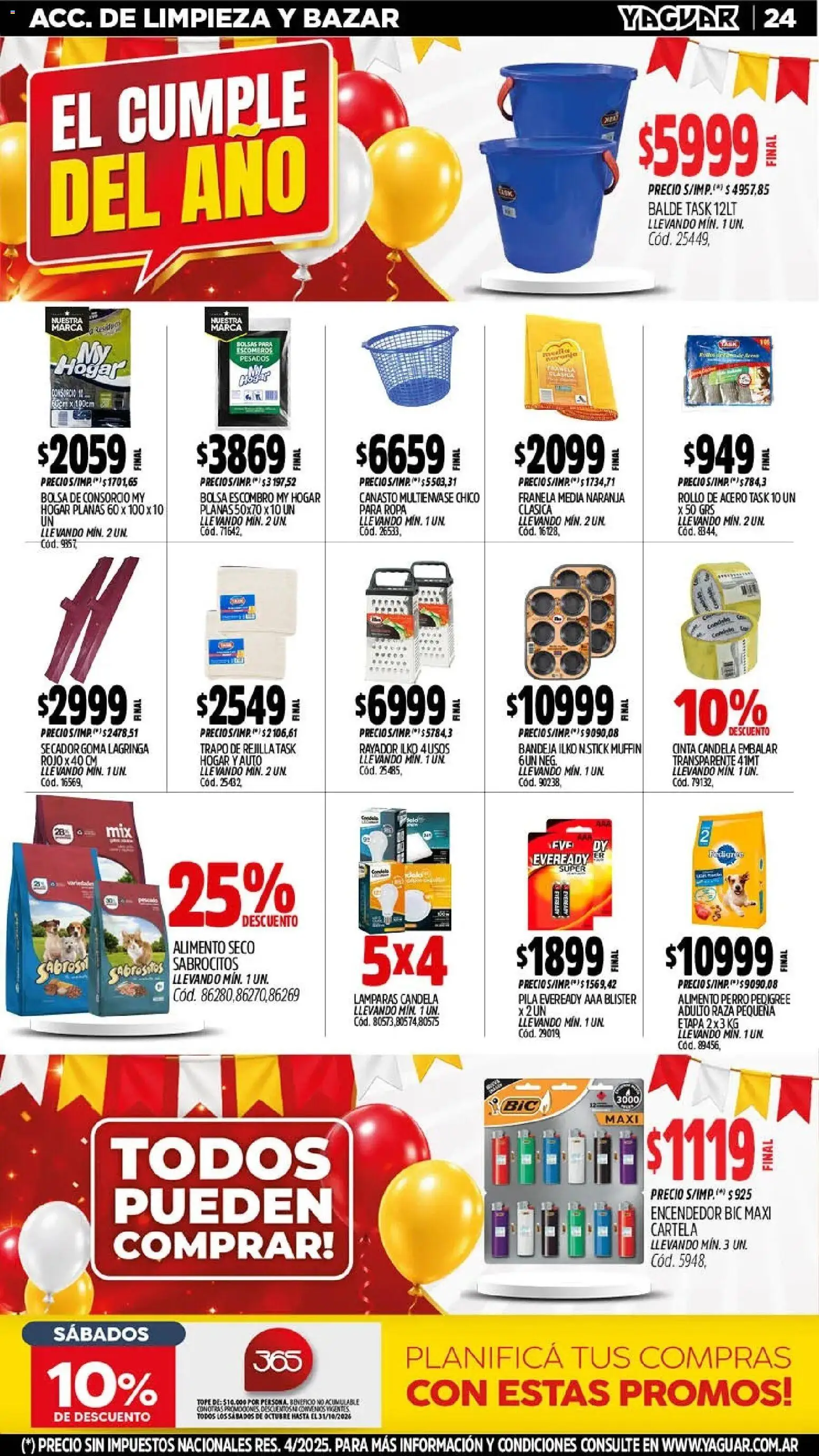 Yaguar - Oferta Semanal Trelew │ válido desde el 05/10/2026 | Página: 23