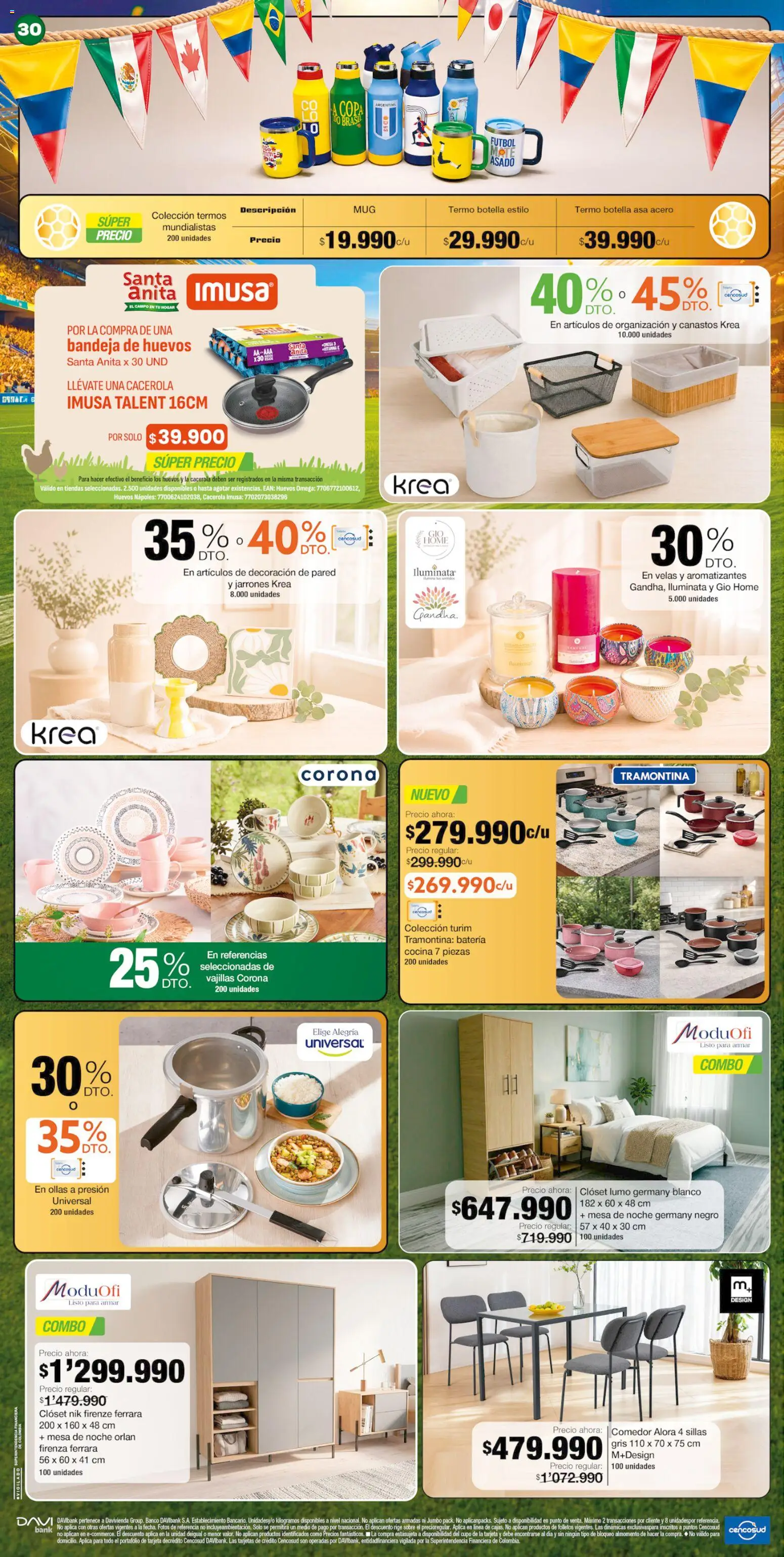 Jumbo revista - valida desde el 25/06/2026 | Página: 30 | Productos: Omega, Sobre, Batería, Huevos