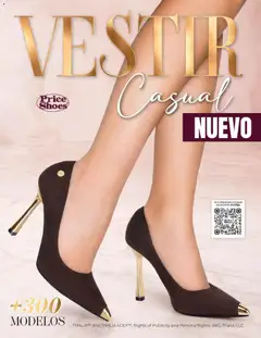 Vista previa de Price Shoes catálogo Vestir Casual, nuevo folleto de la tienda, válido en México a partir del 28/08/2026