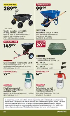 Preview of Princess Auto circulaire - 2 Semaines de Soldes ! from shop Princess Auto valid from Aug 25, 2026 | Page: 81 | Products: Bandage