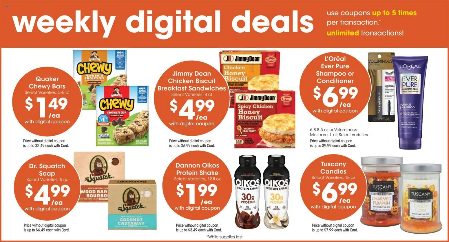 Fred Meyer Weekly Ad - valid from 09/16/2026 | Page: 3 | Products: Chicken, Honey, Chocolate, Protein