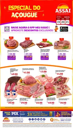 Assaí Atacadista ofertas - AM - Pré-Visualização do folheto da loja Assaí Atacadista, válido de 19.06.2026