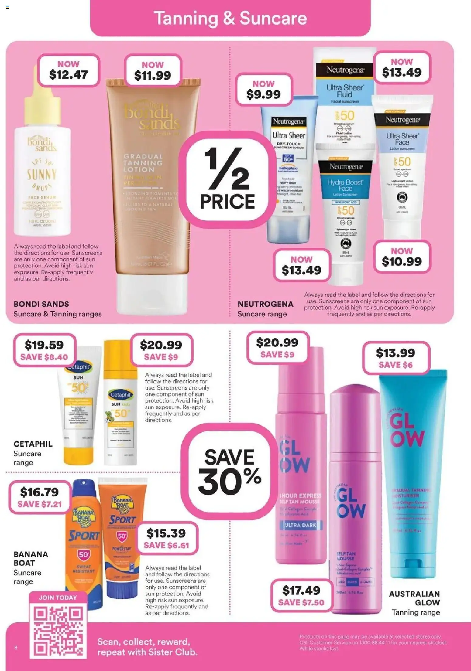 Priceline Pharmacy catalogue - valid from 20.05.2026 | Page: 8 | Products: Lotion, Moisturiser, Water, Mousse
