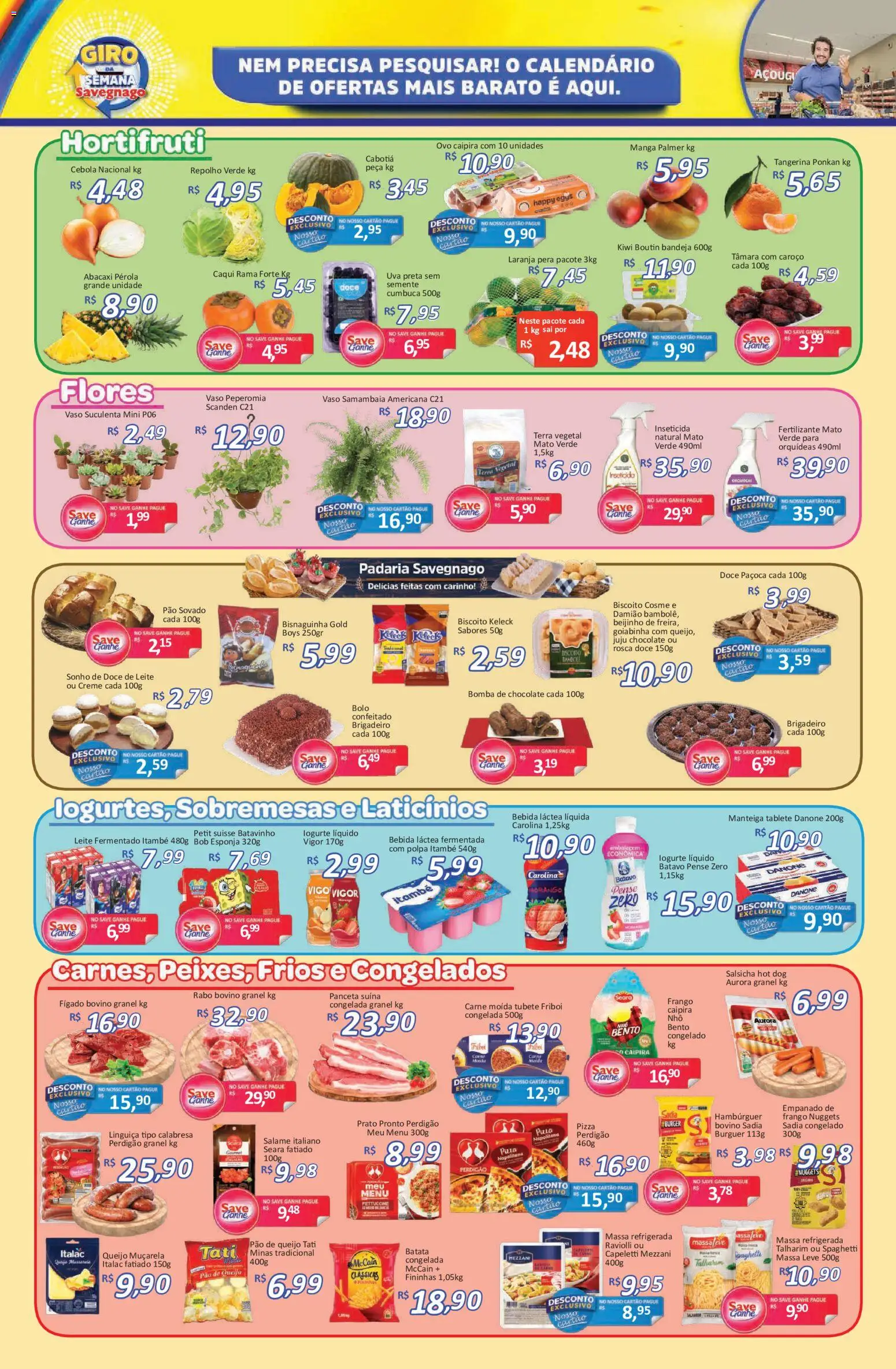 Savegnago Folheto - válido de 14.05.2026 | Página: 2 | Produtos: Vaso, Bandeja, Carne moída, Leite fermentado