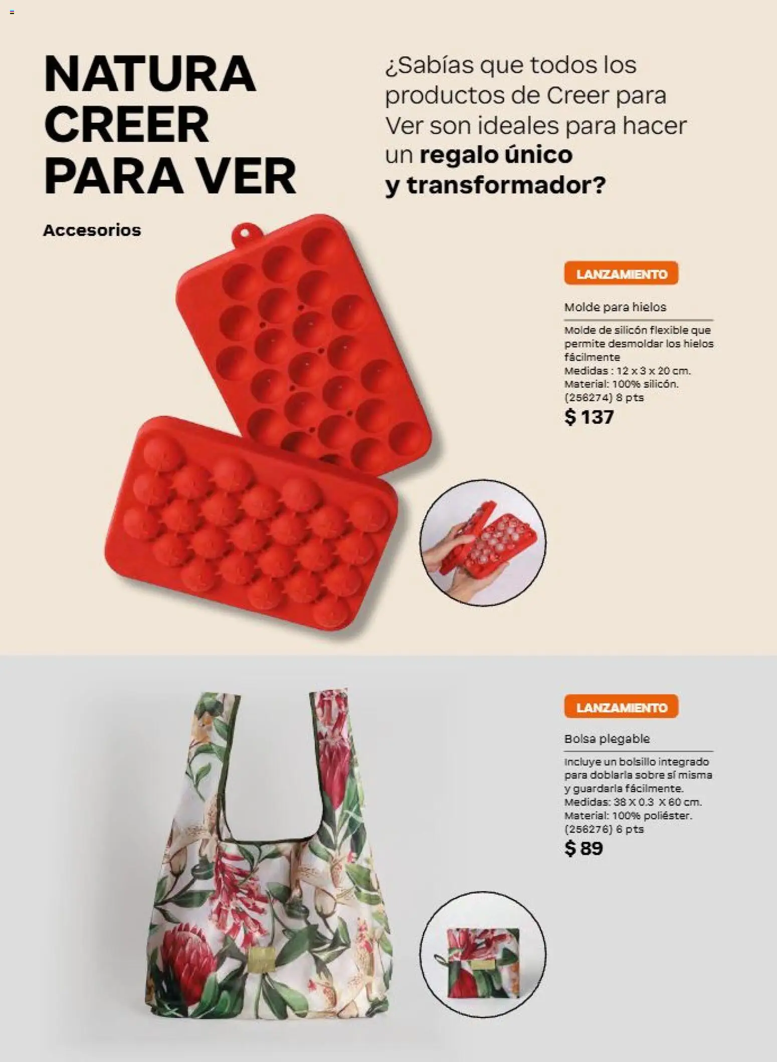 Nuevas ofertas de Natura válidas en toda la República Mexicana desde el 11/09/2026. ¡Encuentra las mejores ofertas en Natura campaña 14 2026! | Página: 164 | Productos: Bolsa, Flexible, Molde, Sobre
