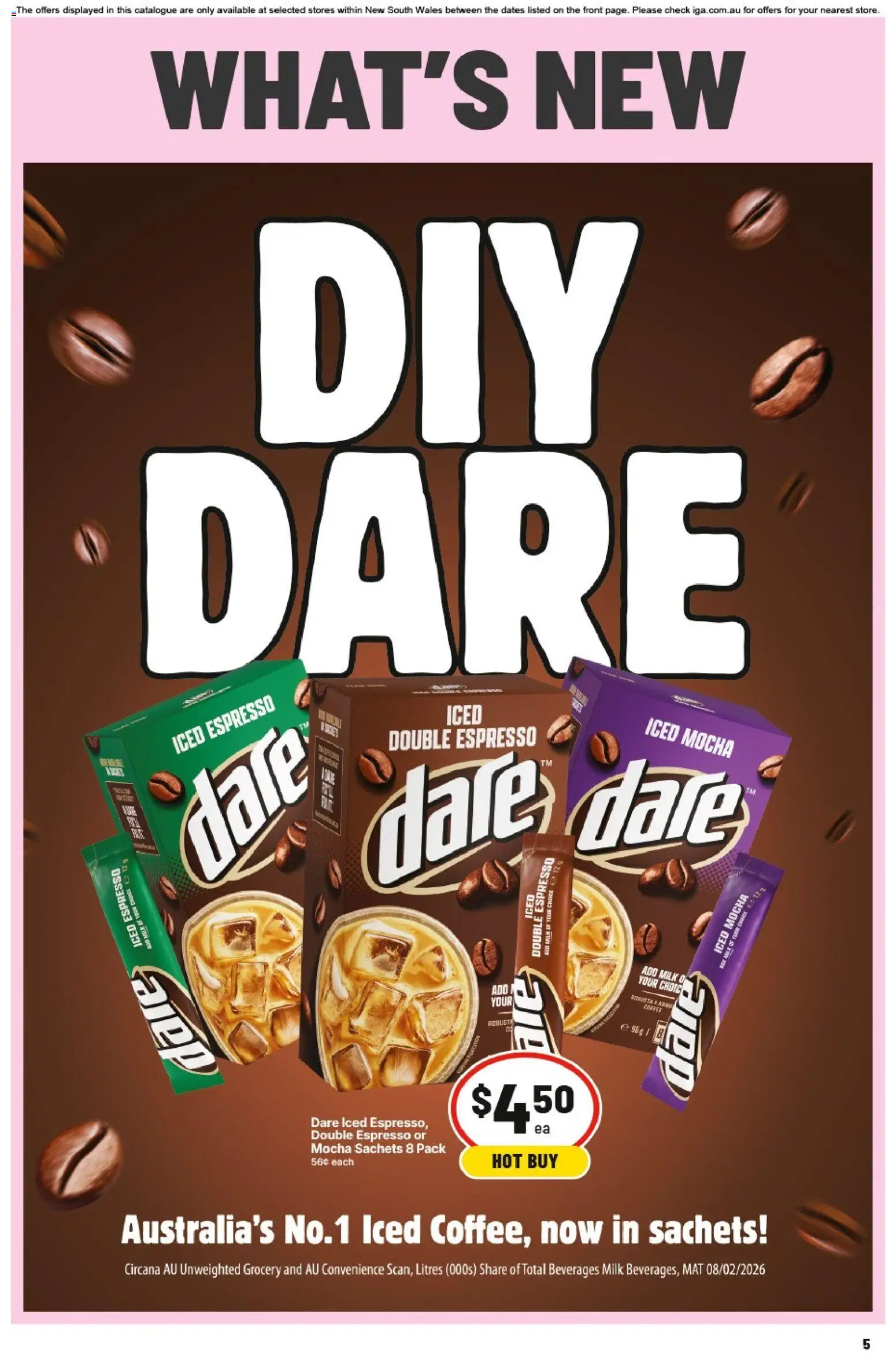 IGA catalogue - valid from 27.05.2026 | Page: 6 | Products: Milk