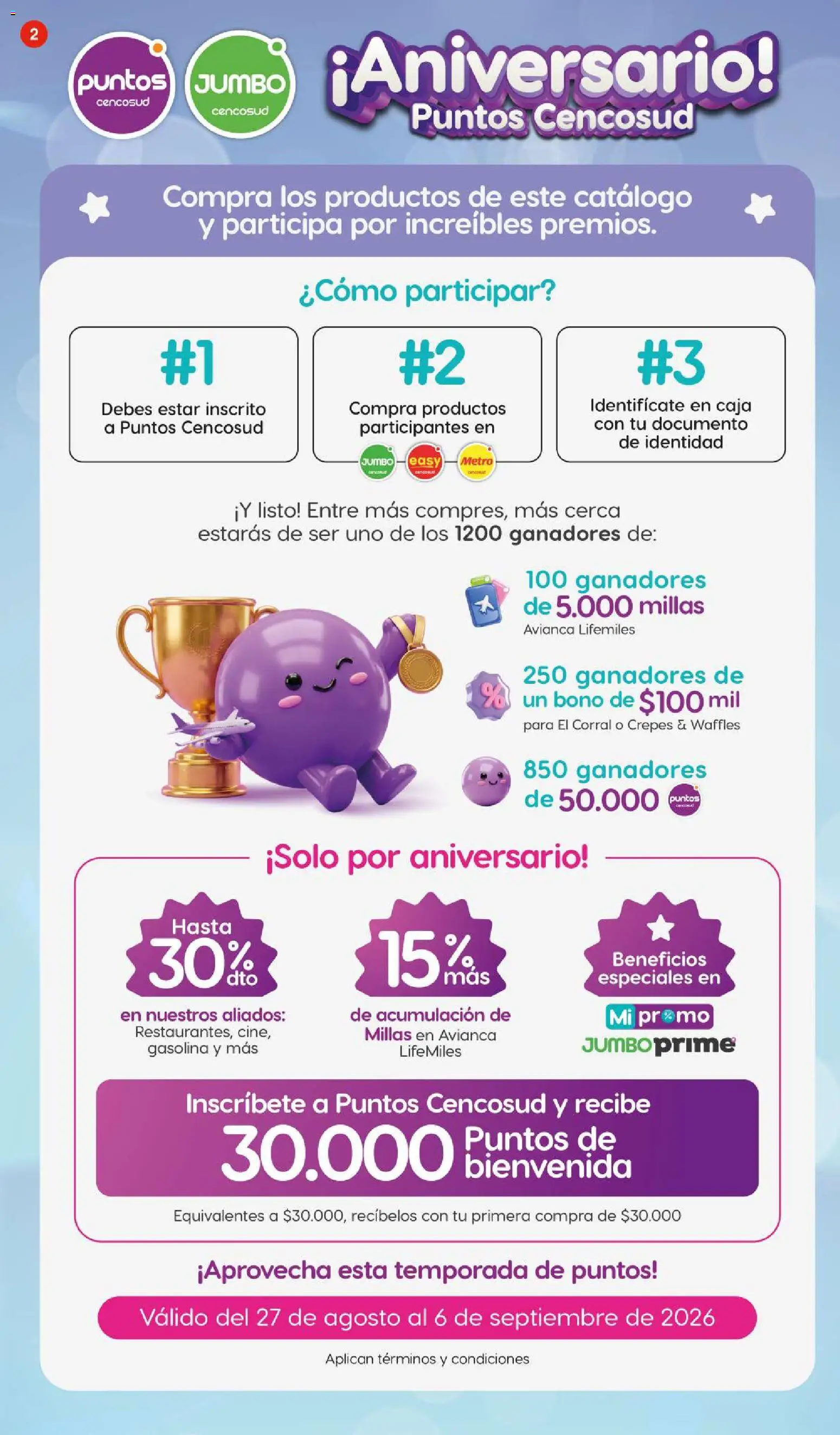 Jumbo revista - valida desde el 27/08/2026 | Página: 2 | Productos: Caja, Waffles