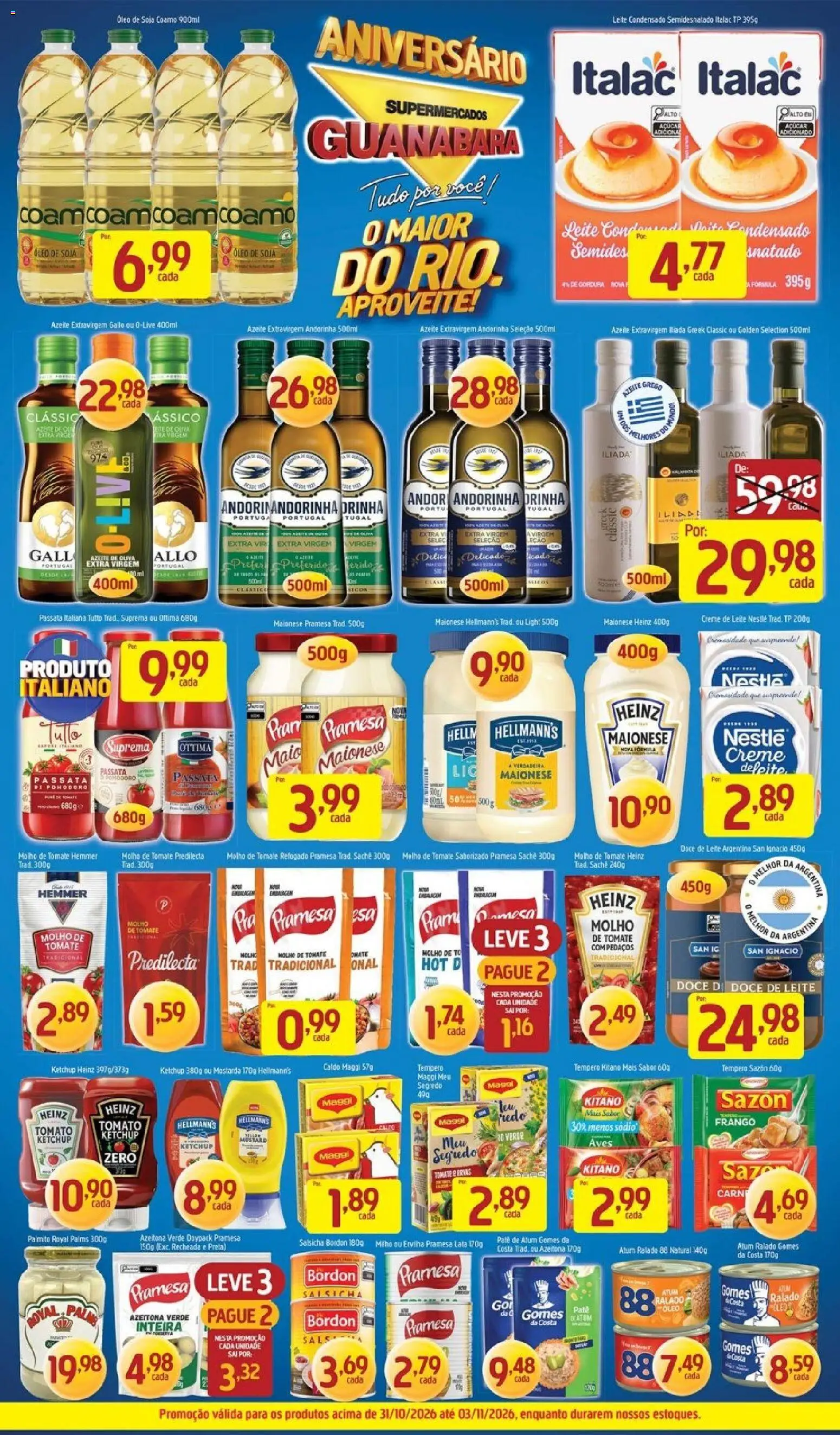 Supermercados Guanabara Folheto - válido de 31/10/2026 | Página: 3