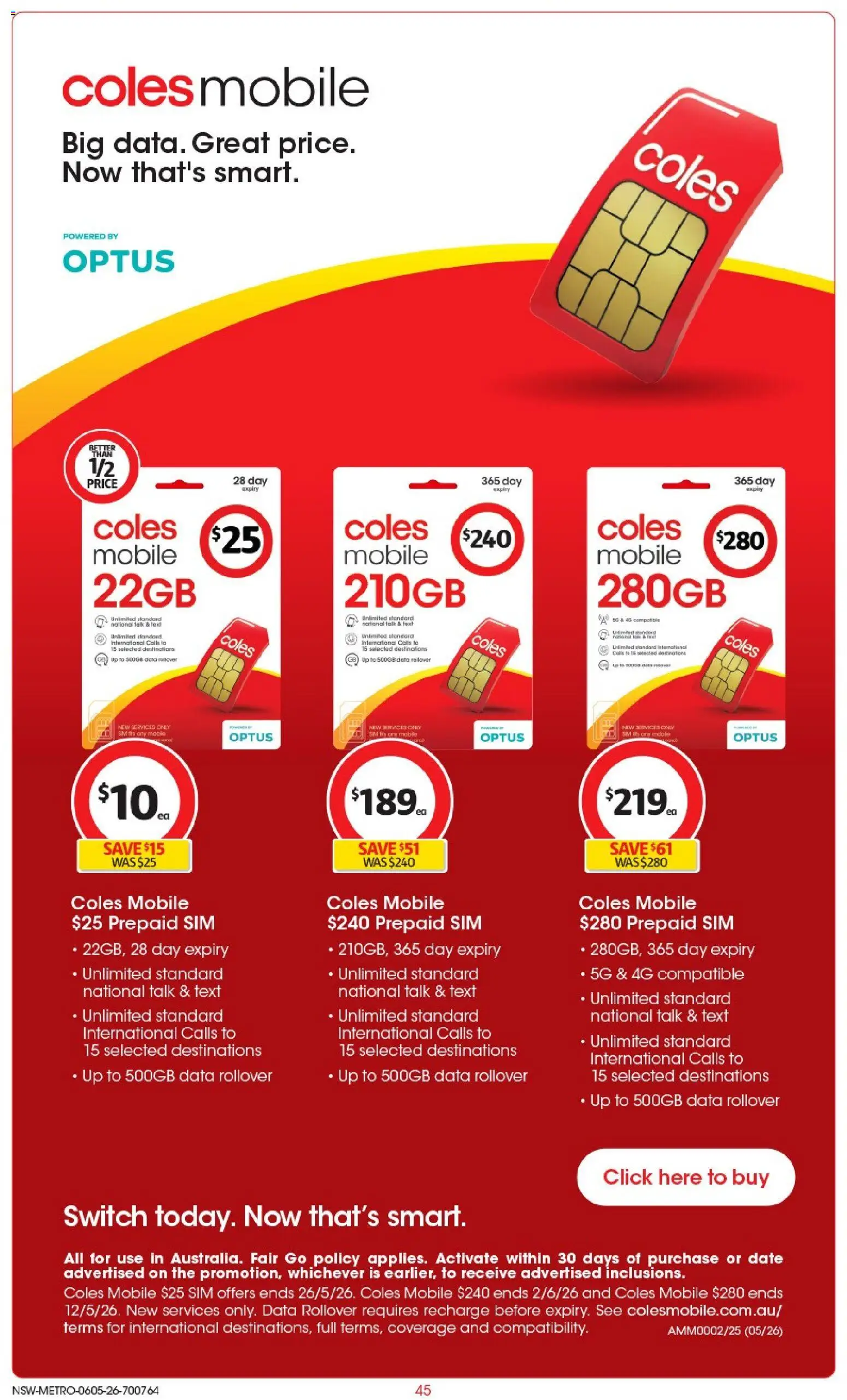 Coles catalogue - valid from 06.05.2026 | Page: 46