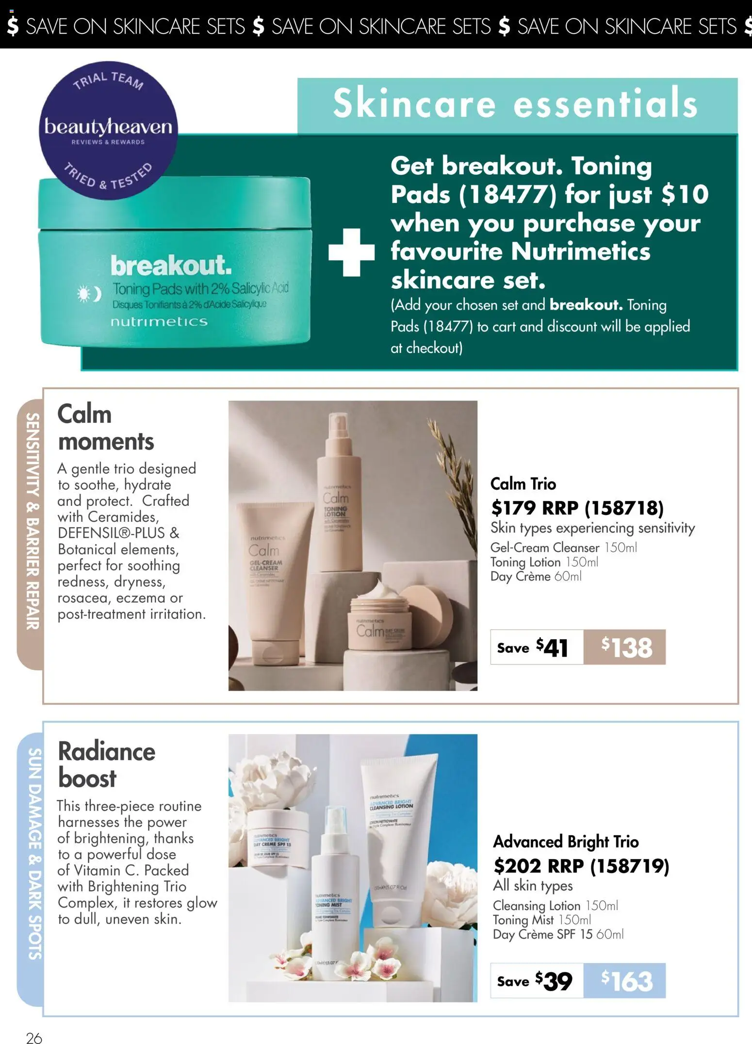 Nutrimetics catalogue - valid from 16/08/2026 | Page: 26 | Products: Lotion, Cart, Vitamin