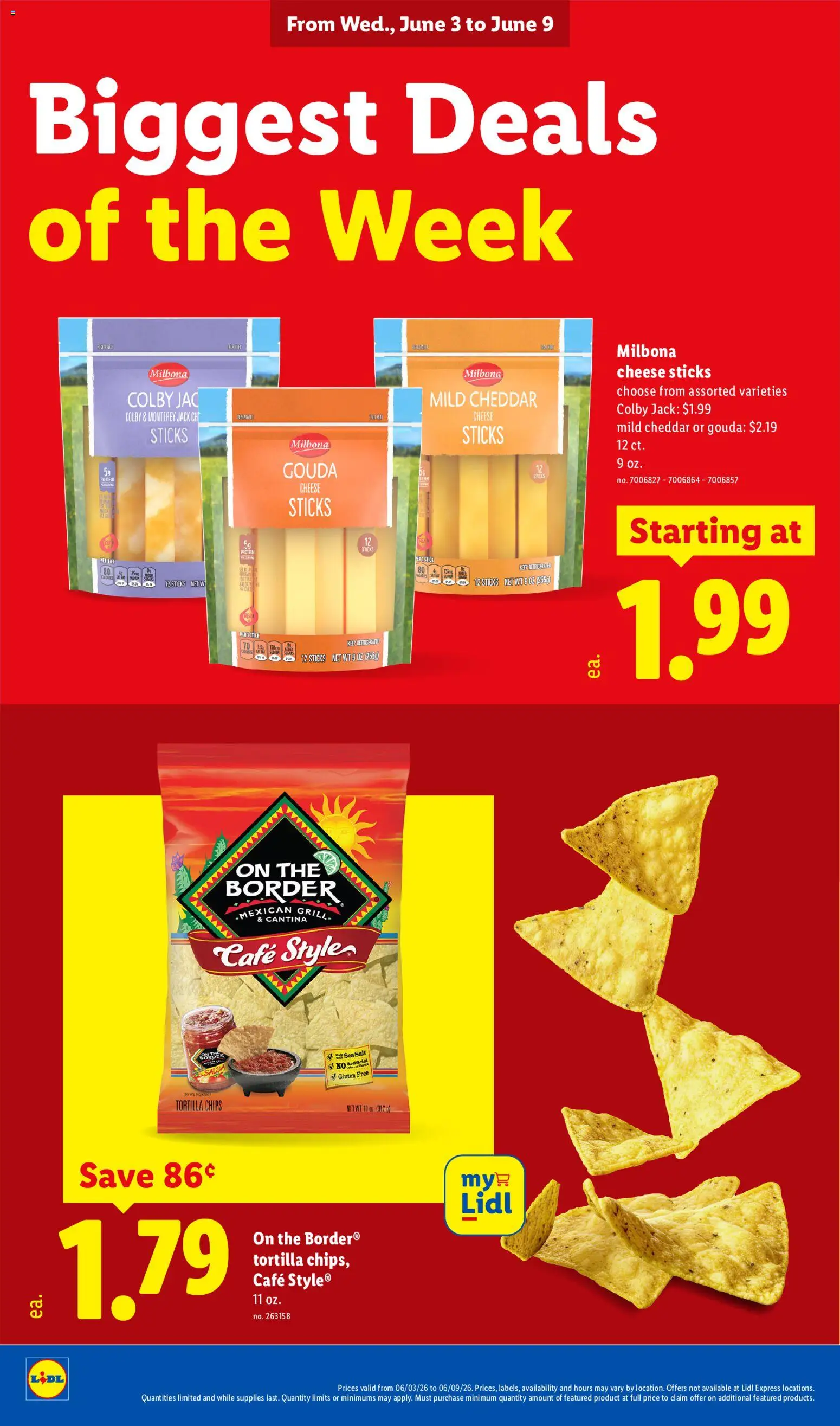 Lidl Weekly Ad - valid from 03.06.2026 | Page: 10 | Products: Cheese, Chips, Salt