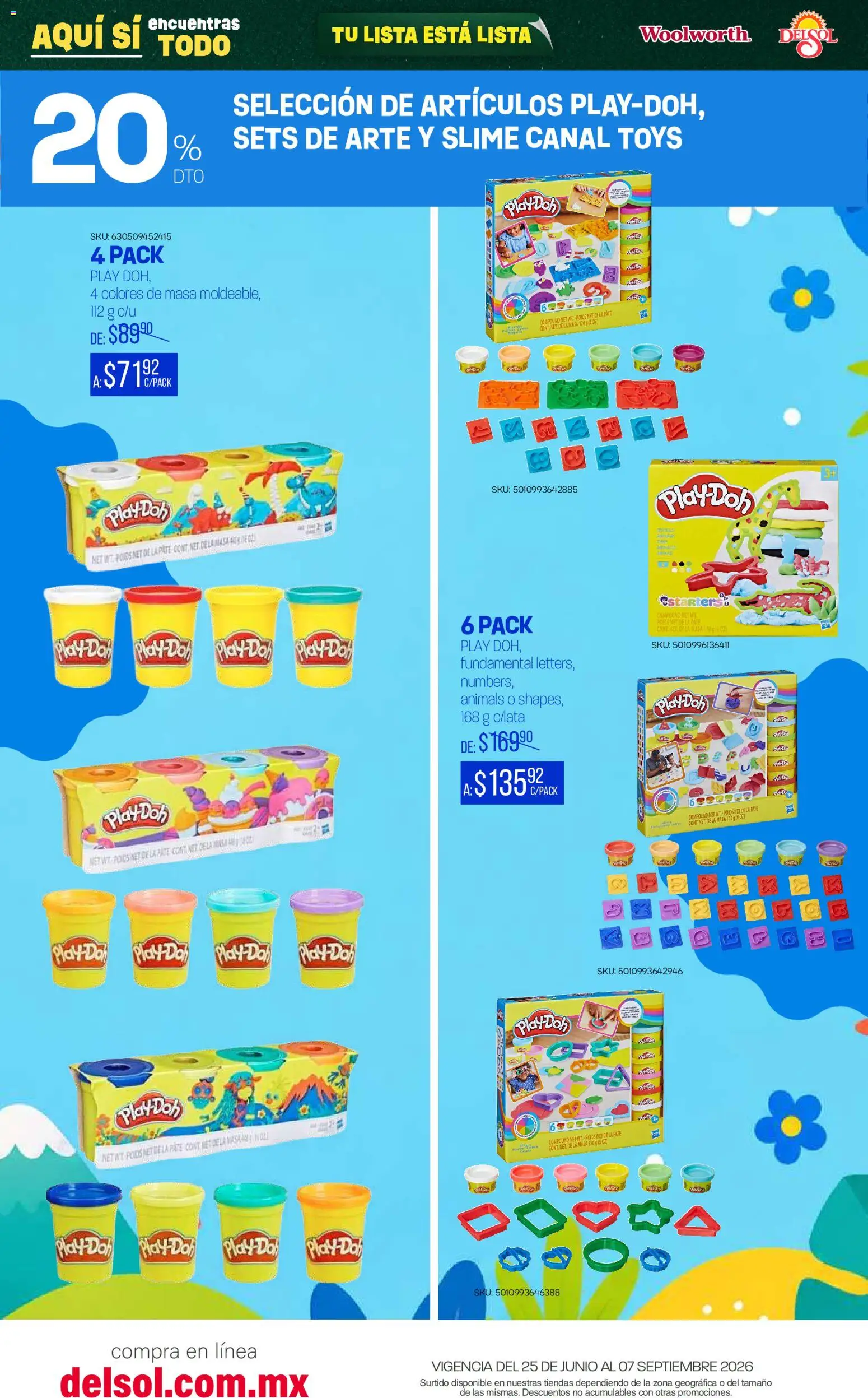 Nuevas ofertas de Del Sol y Woolworth válidas en toda la República Mexicana desde el 25/06/2026. ¡Encuentra las mejores ofertas en Del Sol y Woolworth catálogo Back To School! | Página: 75 | Productos: Paté