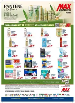 Max Atacadista ofertas Pantene - Pré-Visualização do folheto da loja Max Atacadista, válido de 03/07/2026