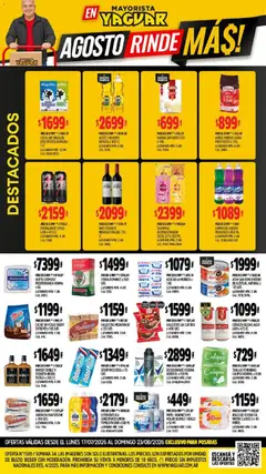 Vista previa Yaguar - Oferta Semanal Misiones válido desde el 17/07/2026