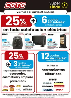 Vista previa Coto - Electro Motivo A válido desde el 05.06.2026