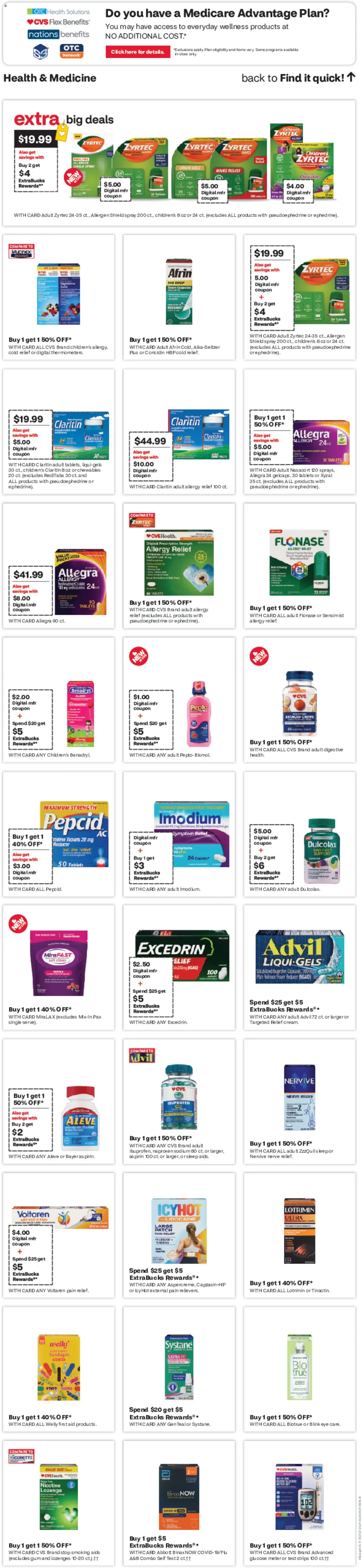 CVS Pharmacy Weekly Ad - valid from 08/30/2026 | Page: 6 | Products: Glucose, Pan, Tablet, Pc