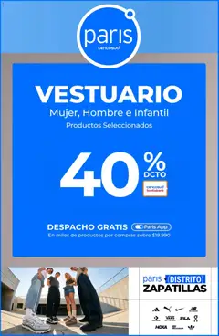 Paris Ofertas válido desde el 08.09.2026