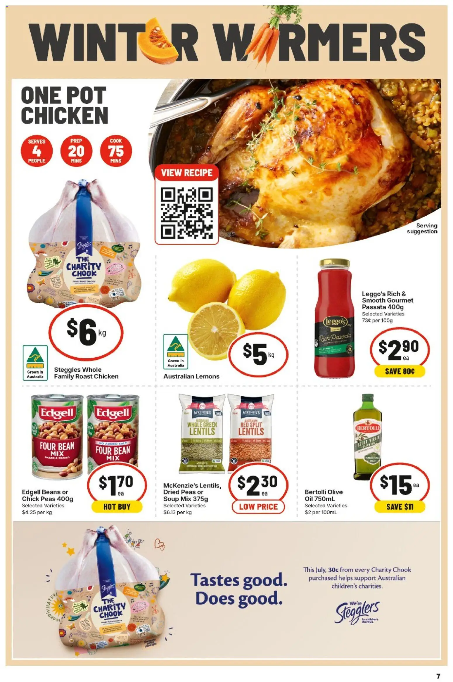 IGA catalogue - valid from 15/07/2026 | Page: 8 | Products: Pot, Chicken, Salt, Soup