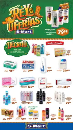 Vista previa de S-Mart folleto Ofertas de feria Monterrey, nuevo folleto de la tienda, válido en México a partir del 14/07/2026