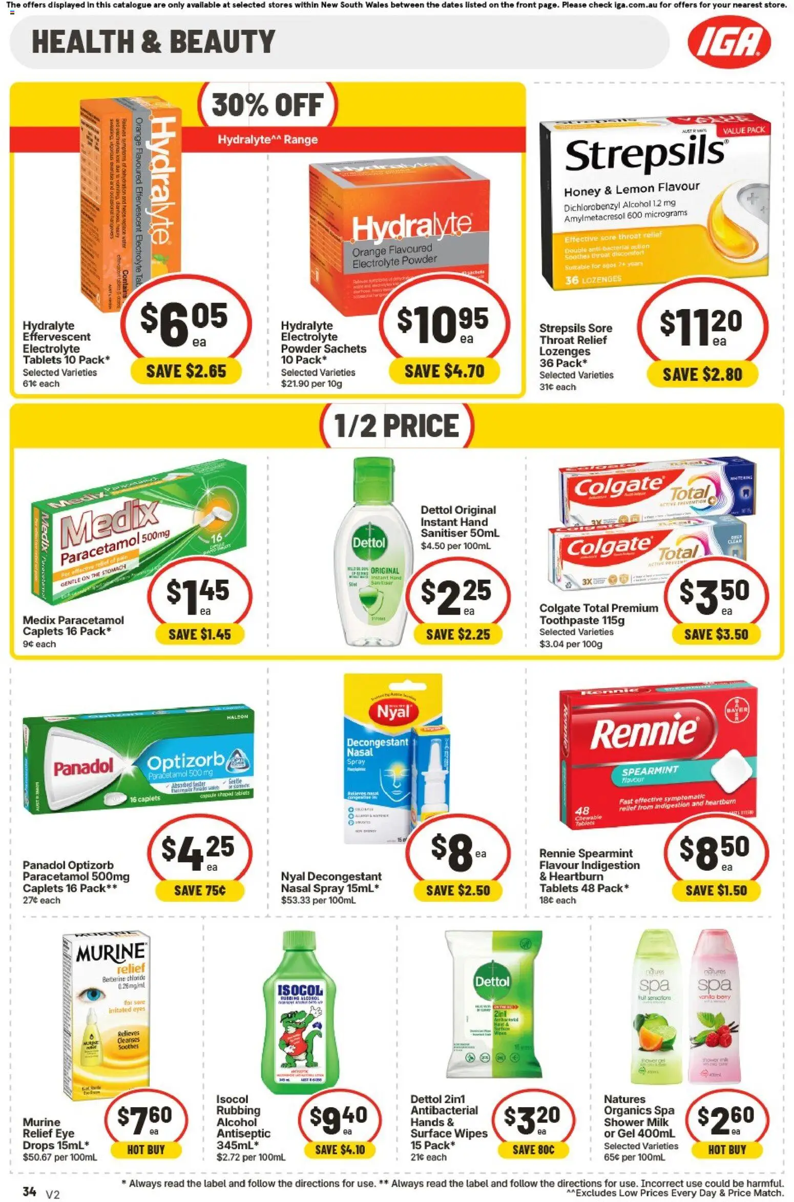 IGA catalogue - valid from 02/09/2026 | Page: 33 | Products: Shower, Powder, Milk, Honey