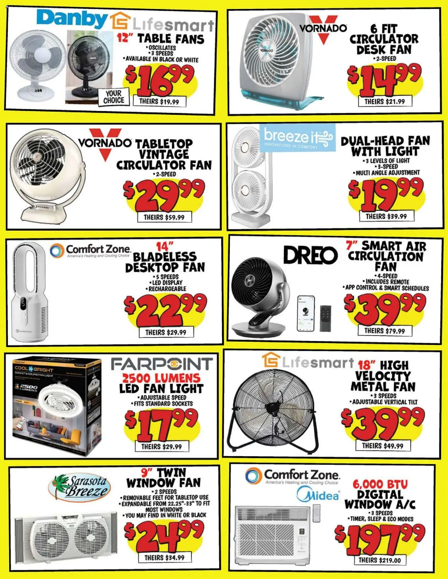 Ollie's Weekly Ad - valid from 05.05.2026 | Page: 5 | Products: Table, Socket, Desktop, Fan