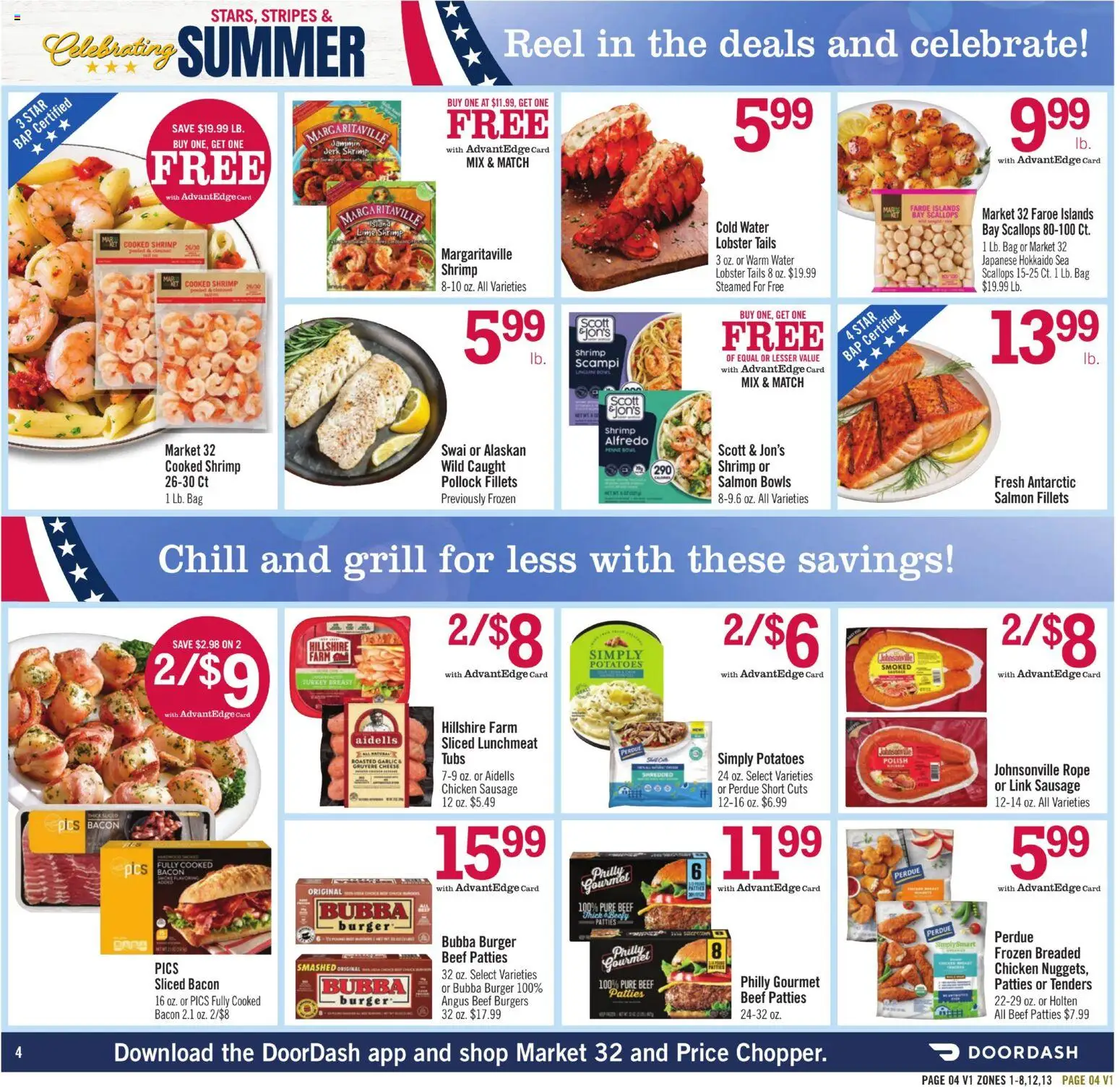 Price Chopper Weekly Ad - valid from 24.05.2026 | Page: 4 | Products: Beef, Potatoes, Water, Garlic