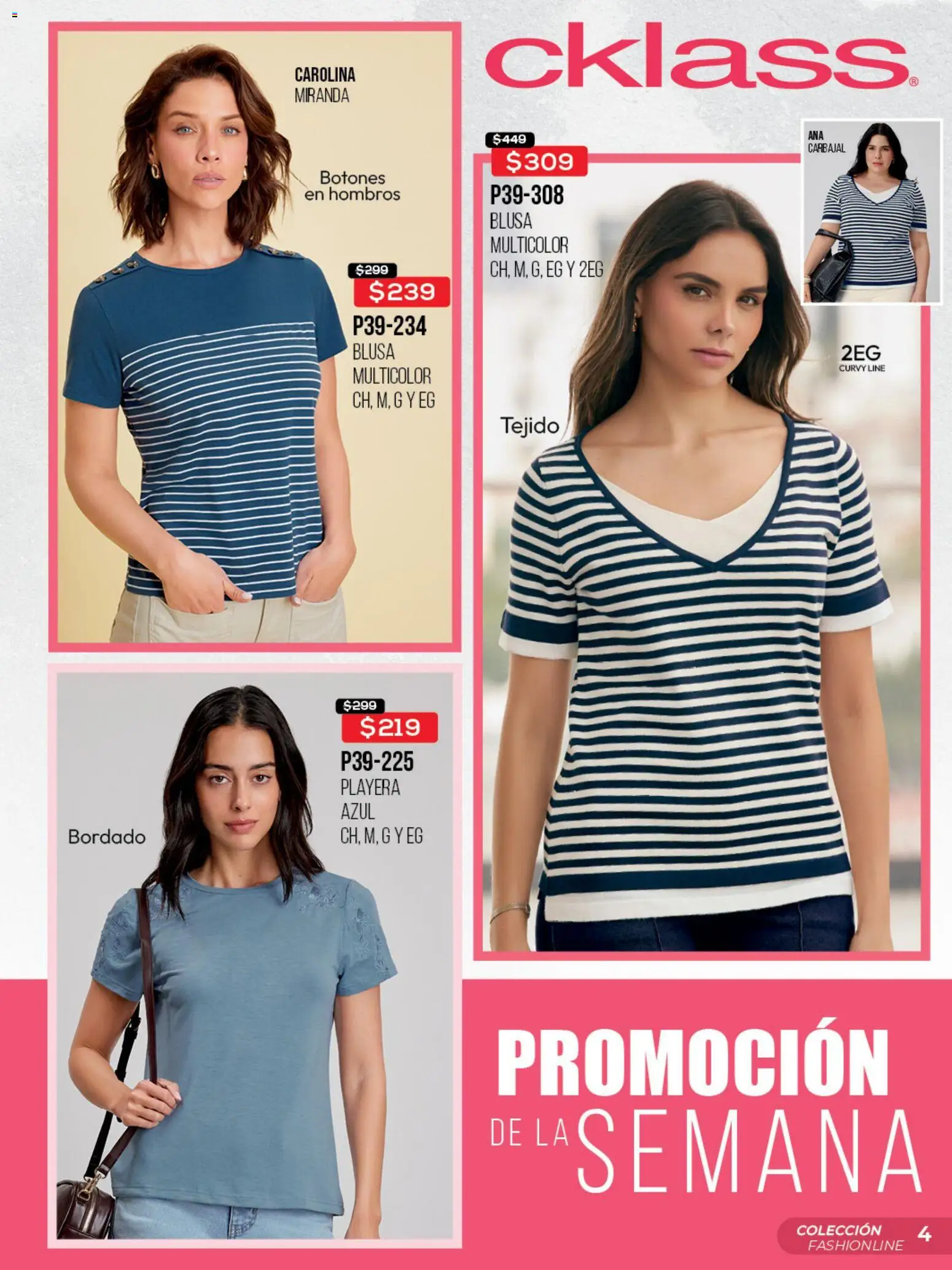 Nuevas ofertas de Cklass válidas en toda la República Mexicana desde el 30.03.2026. ¡Encuentra las mejores ofertas en Cklass catálogo Promo semanal! | Página: 5 | Productos: Blusa, Playera